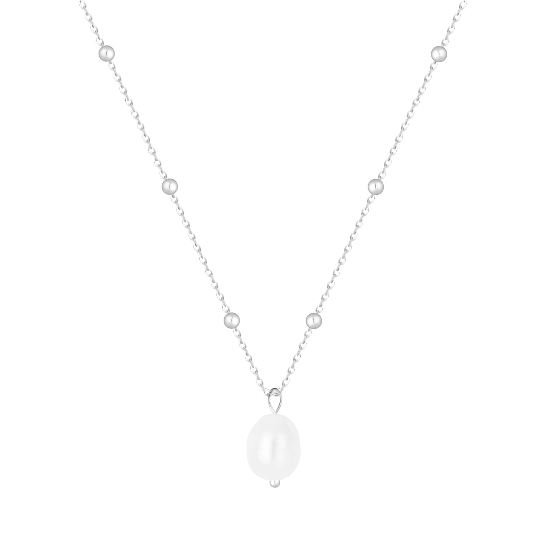 Bohomoon Stainless Steel Miley Pearl Necklace