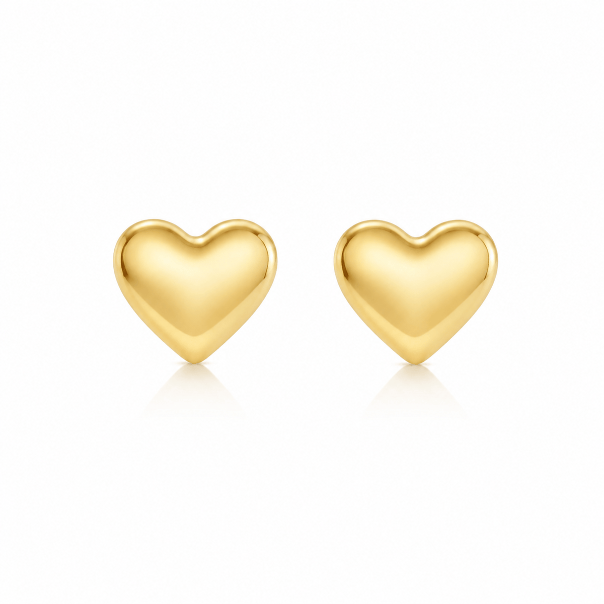 Bohomoon Stainless Steel Minnie Heart Stud Earrings