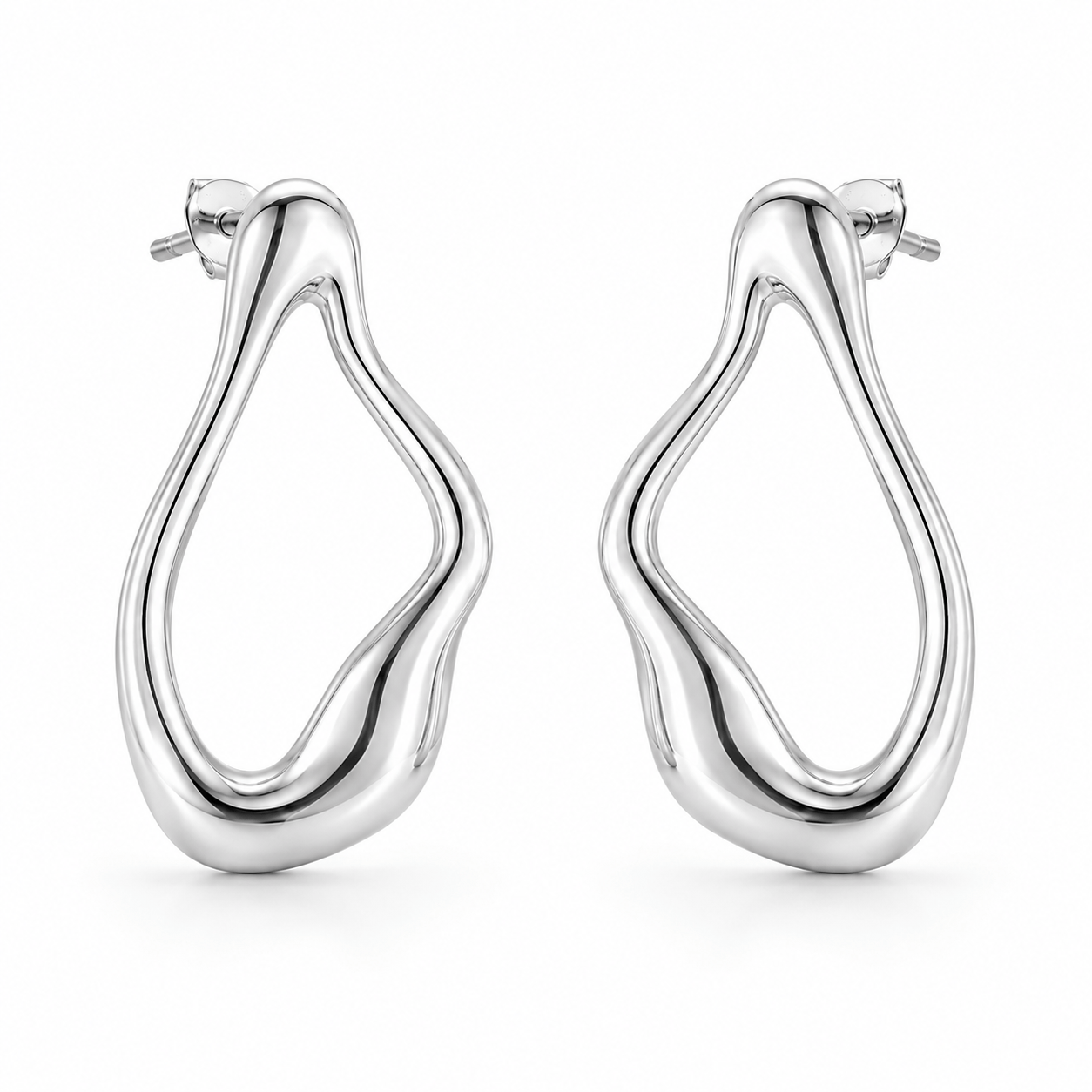 Bohomoon Stainless Steel Mishka Stud Earrings