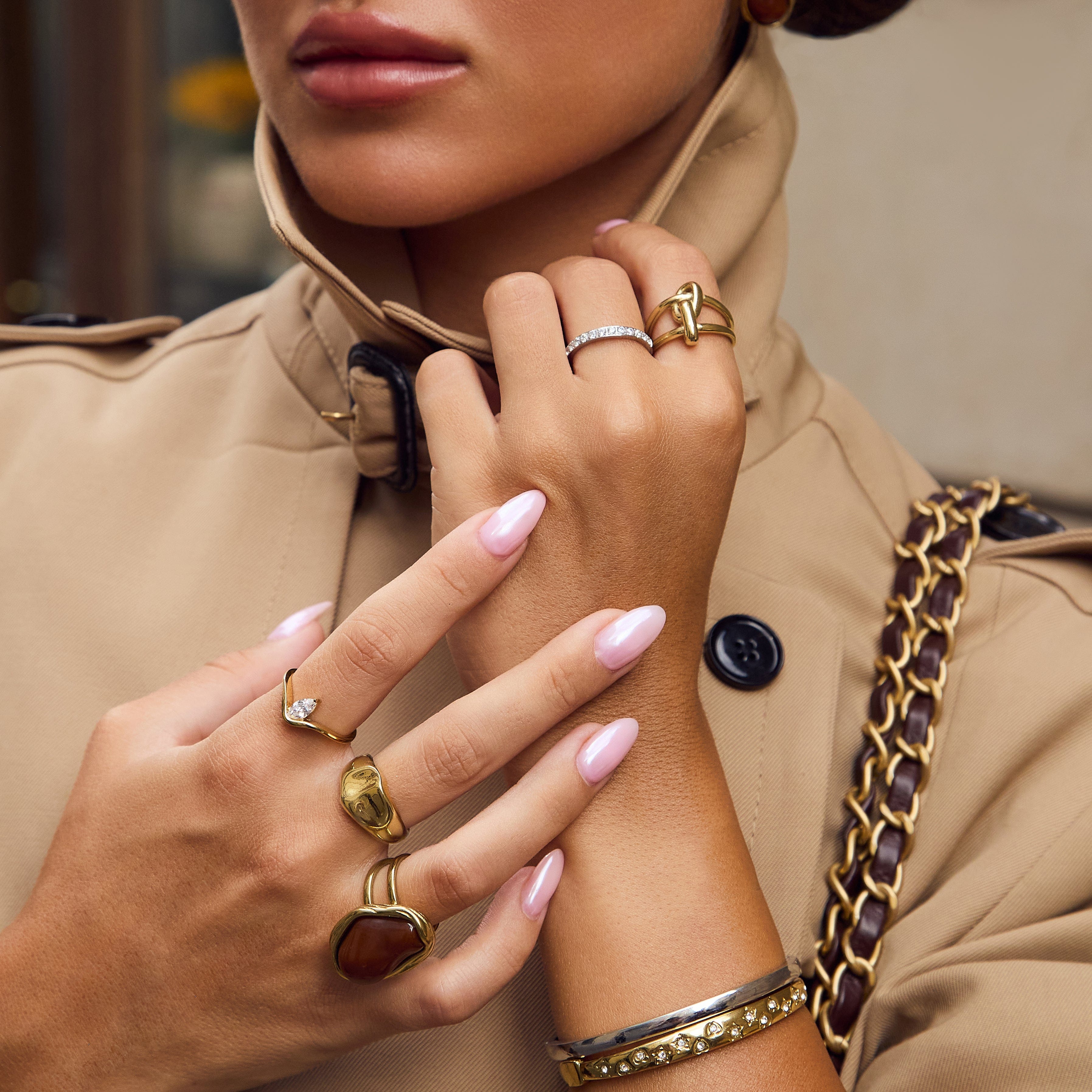 Bohomoon Stainless Steel Mystique Ring