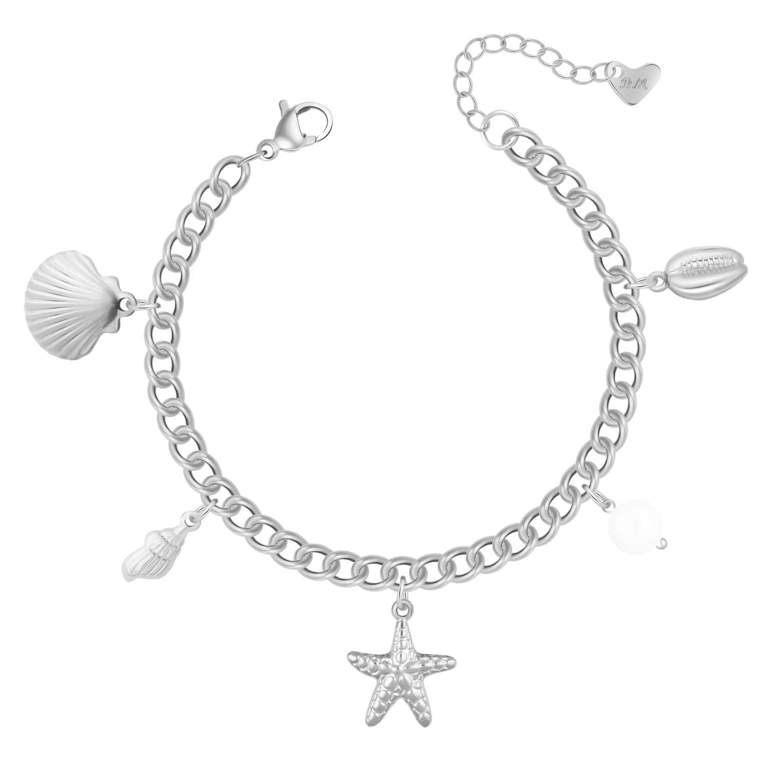 Bohomoon Stainless Steel Nalani Pearl Anklet