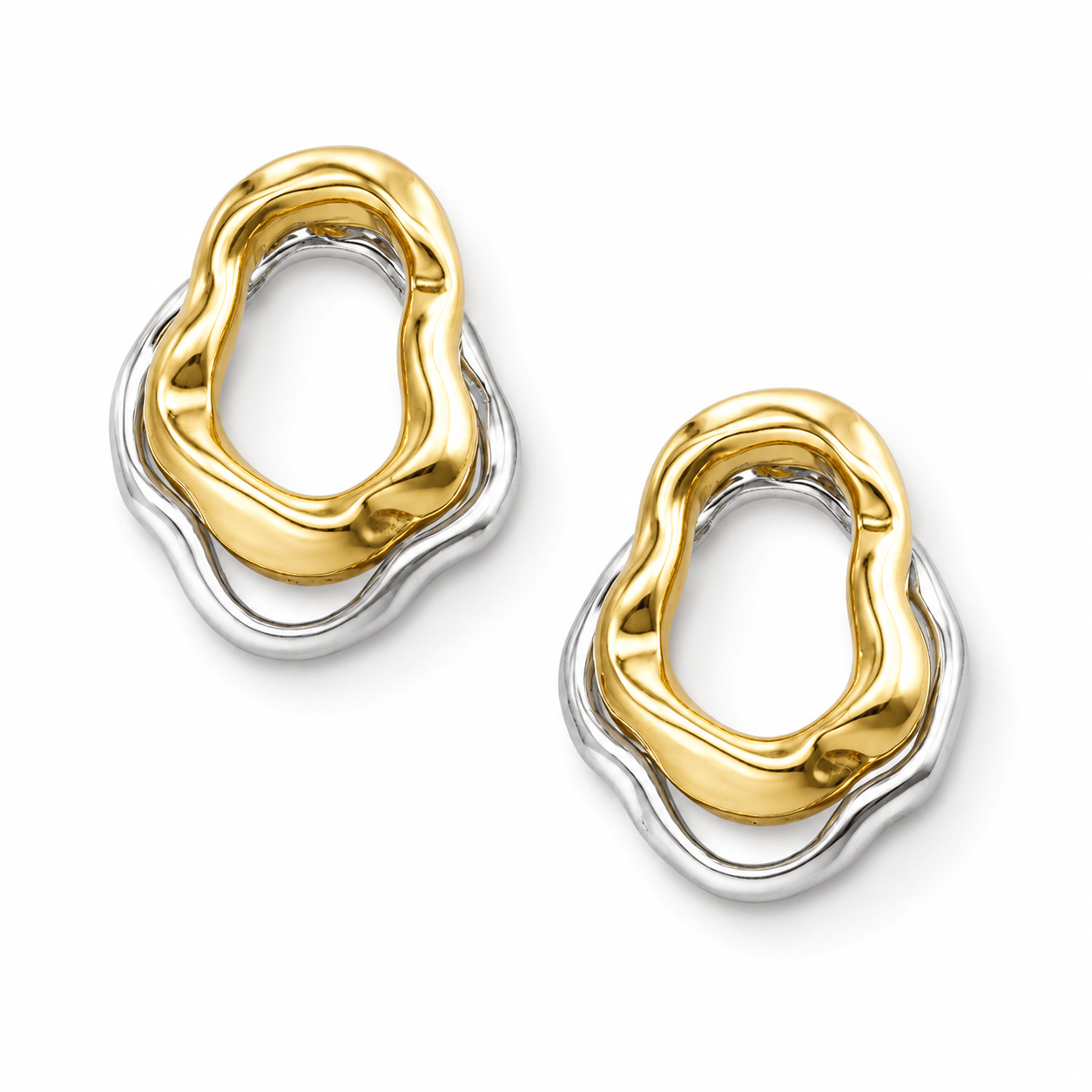Bohomoon Stainless Steel Oblivion Stud Earrings