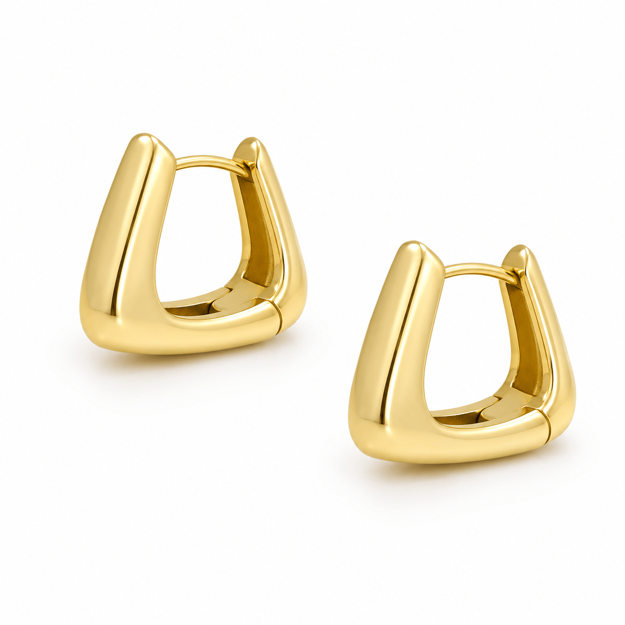 Bohomoon Stainless Steel Olympia Hoop Earrings