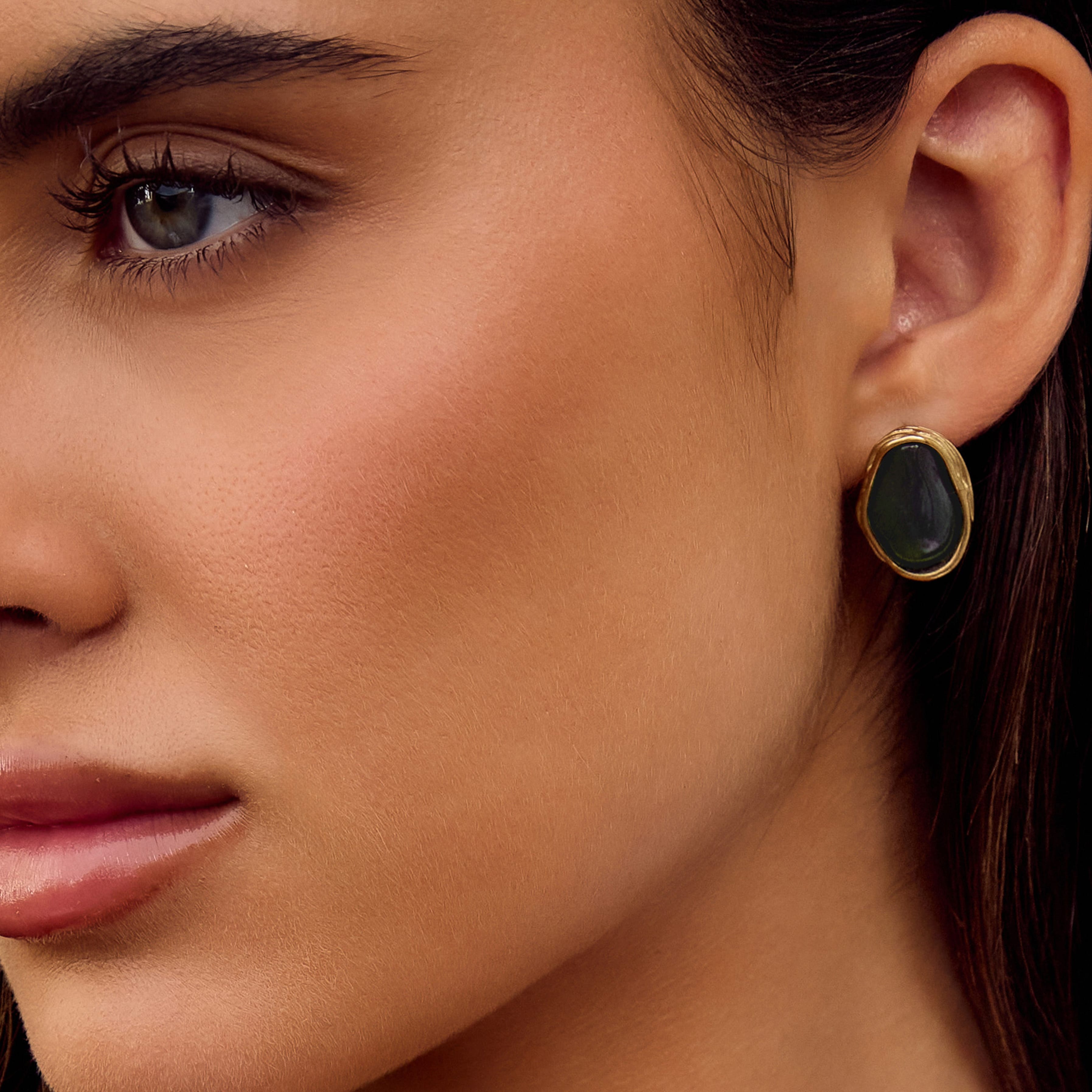 Bohomoon Stainless Steel Orielle Stud Earrings