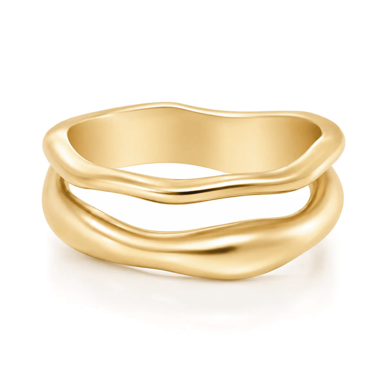 Bohomoon Stainless Steel Parallax Ring