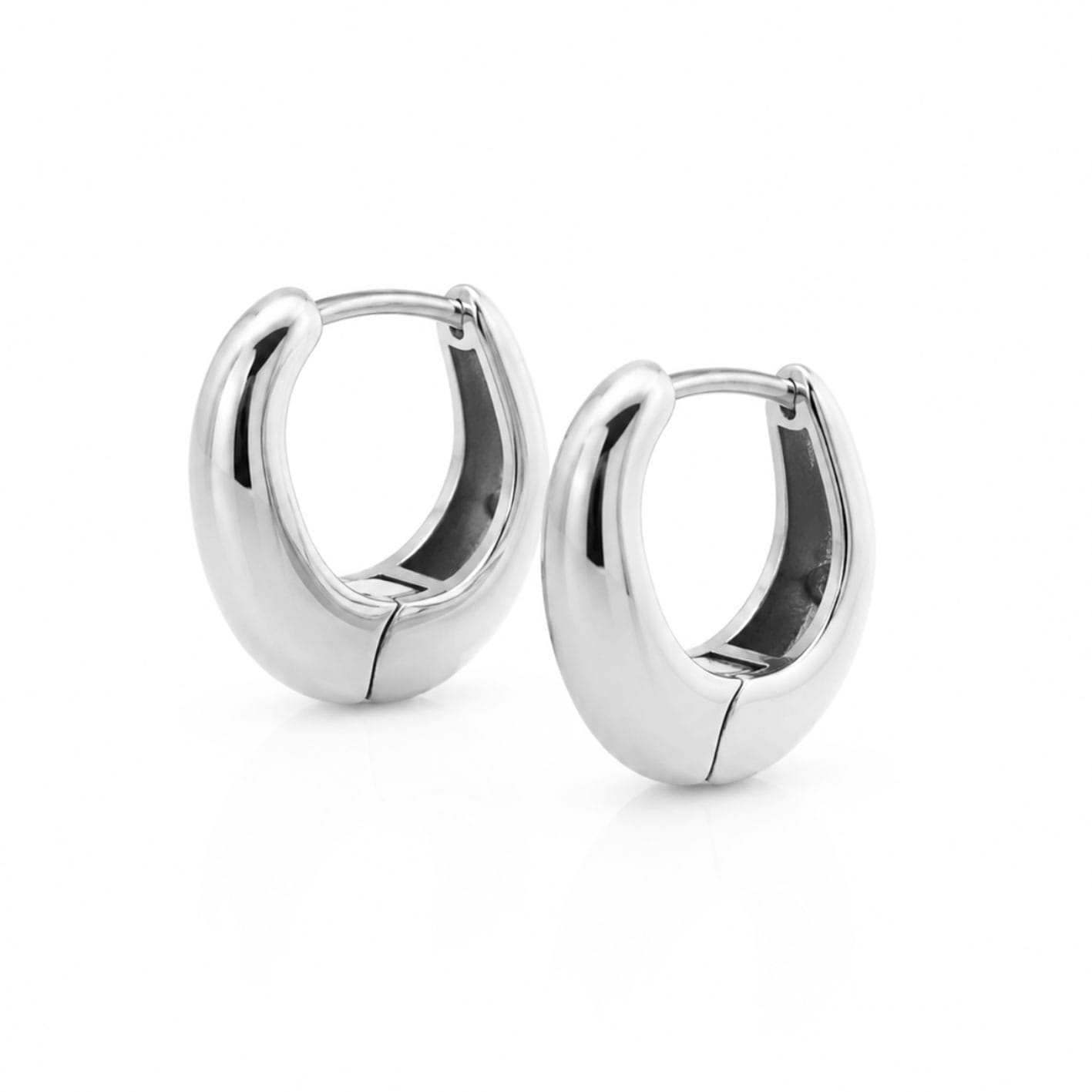 Bohomoon Stainless Steel Rachel Hoop Earrings