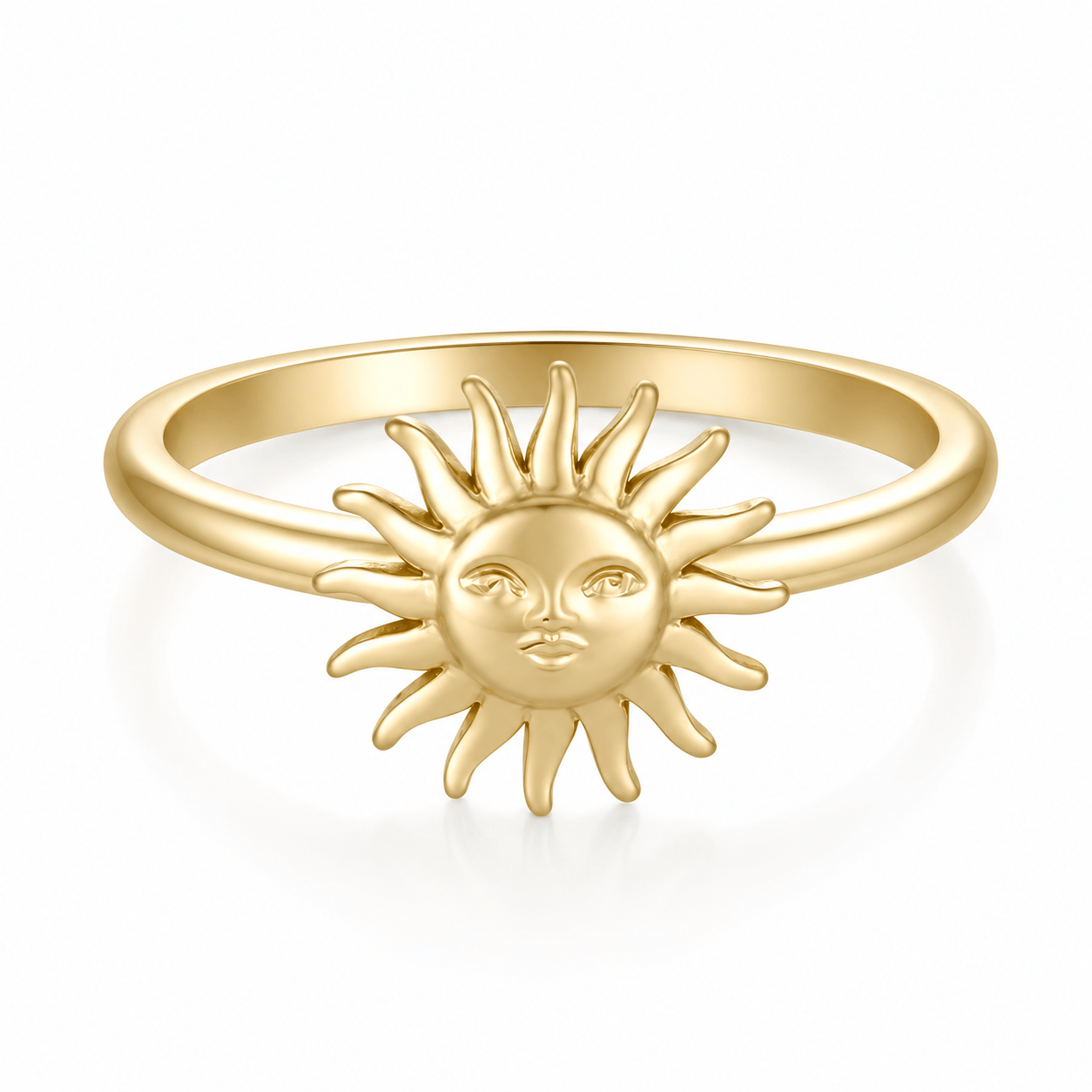 Bohomoon Stainless Steel Ray Of Sunshine Ring