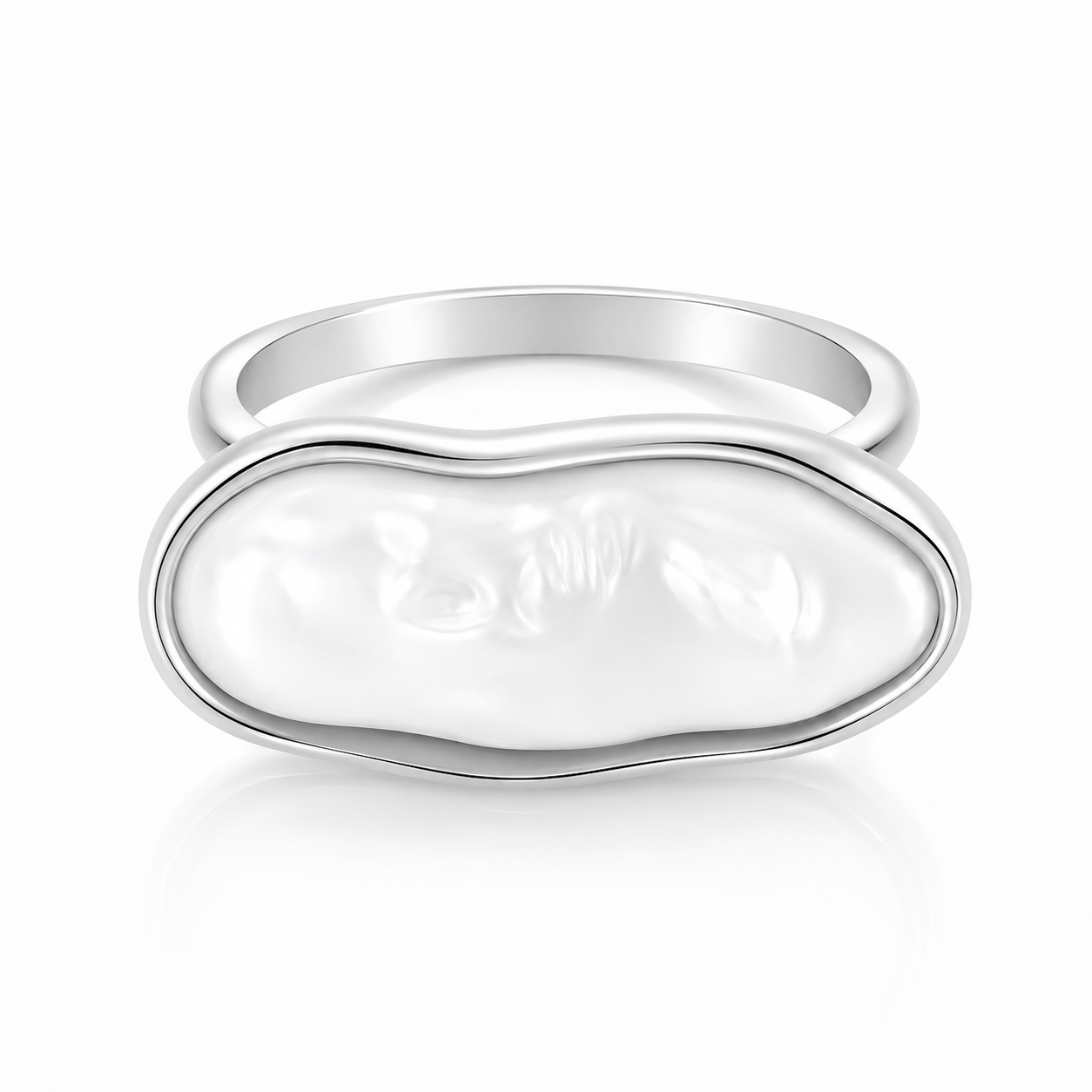 Bohomoon Stainless Steel Remi Pearl Ring