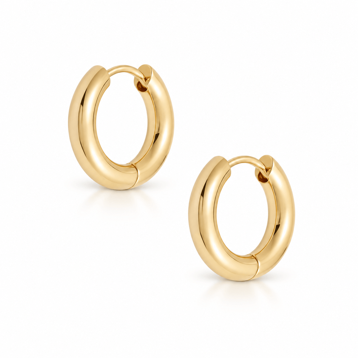 Bohomoon Stainless Steel Riley Hoop Earrings