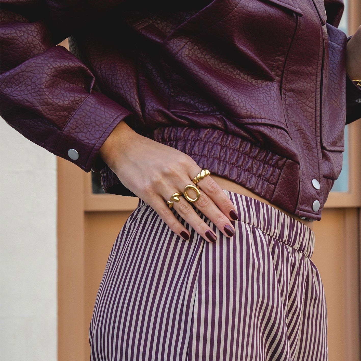 Bohomoon Stainless Steel Romance Ring