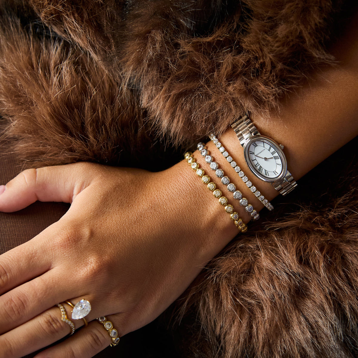 Bohomoon Stainless Steel Romy Watch - Silver