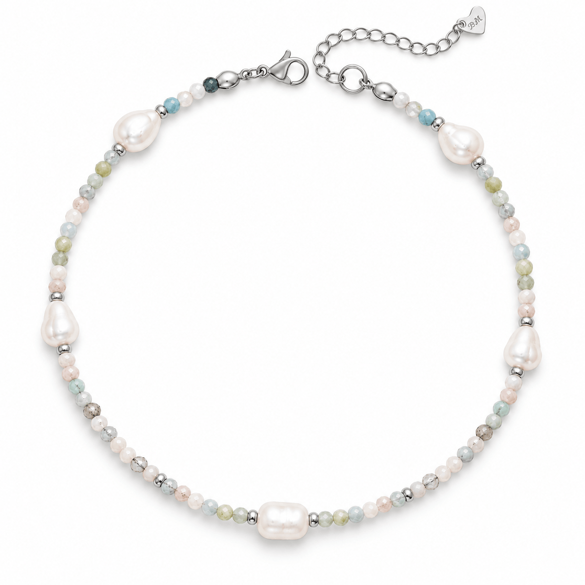 Bohomoon Stainless Steel Rosie Pearl Anklet