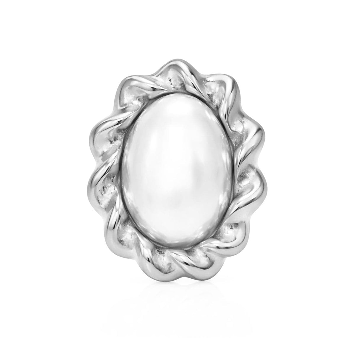 Bohomoon Stainless Steel Samaria Pearl Ring