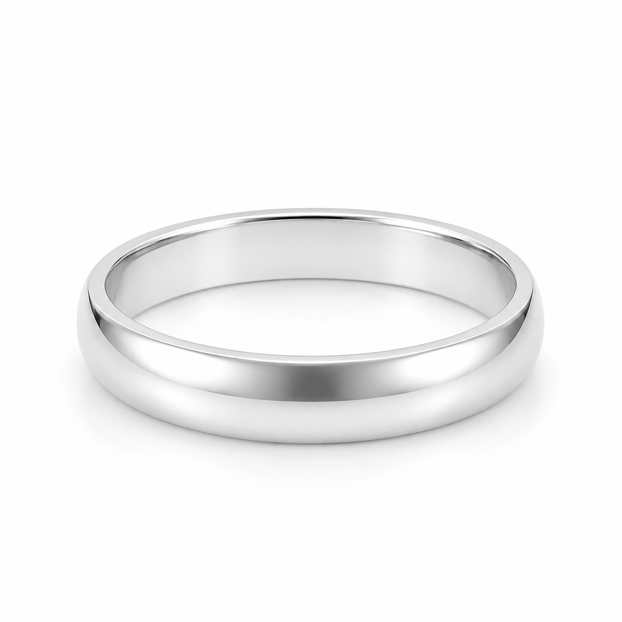 Bohomoon Stainless Steel Sense Plain Band Ring