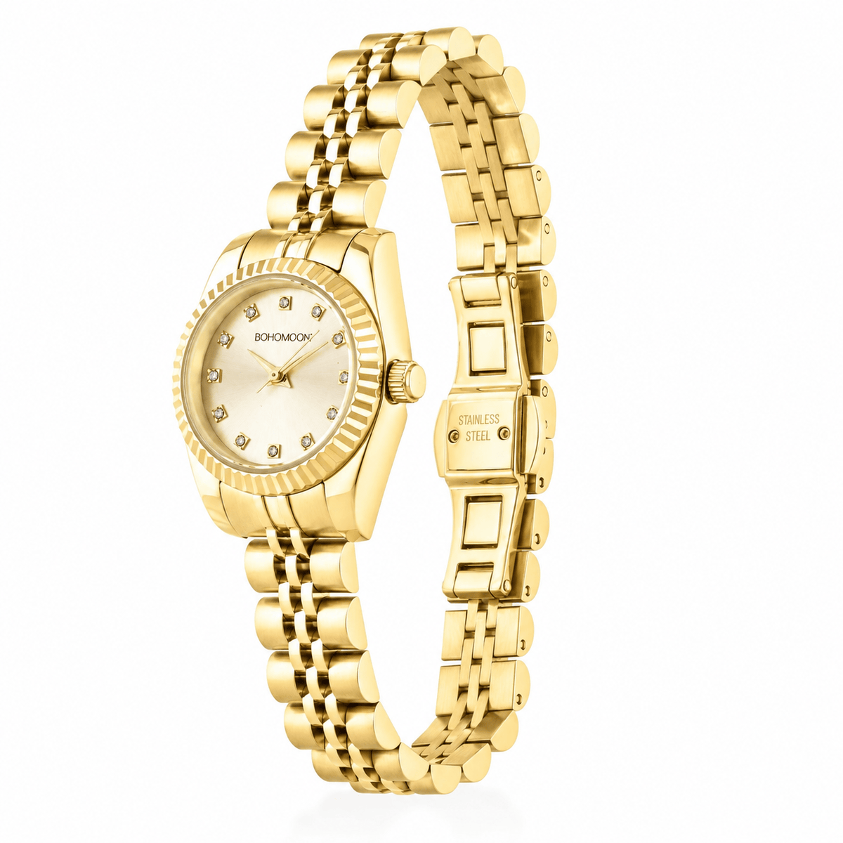 Bohomoon Stainless Steel Sylvie Watch - Gold