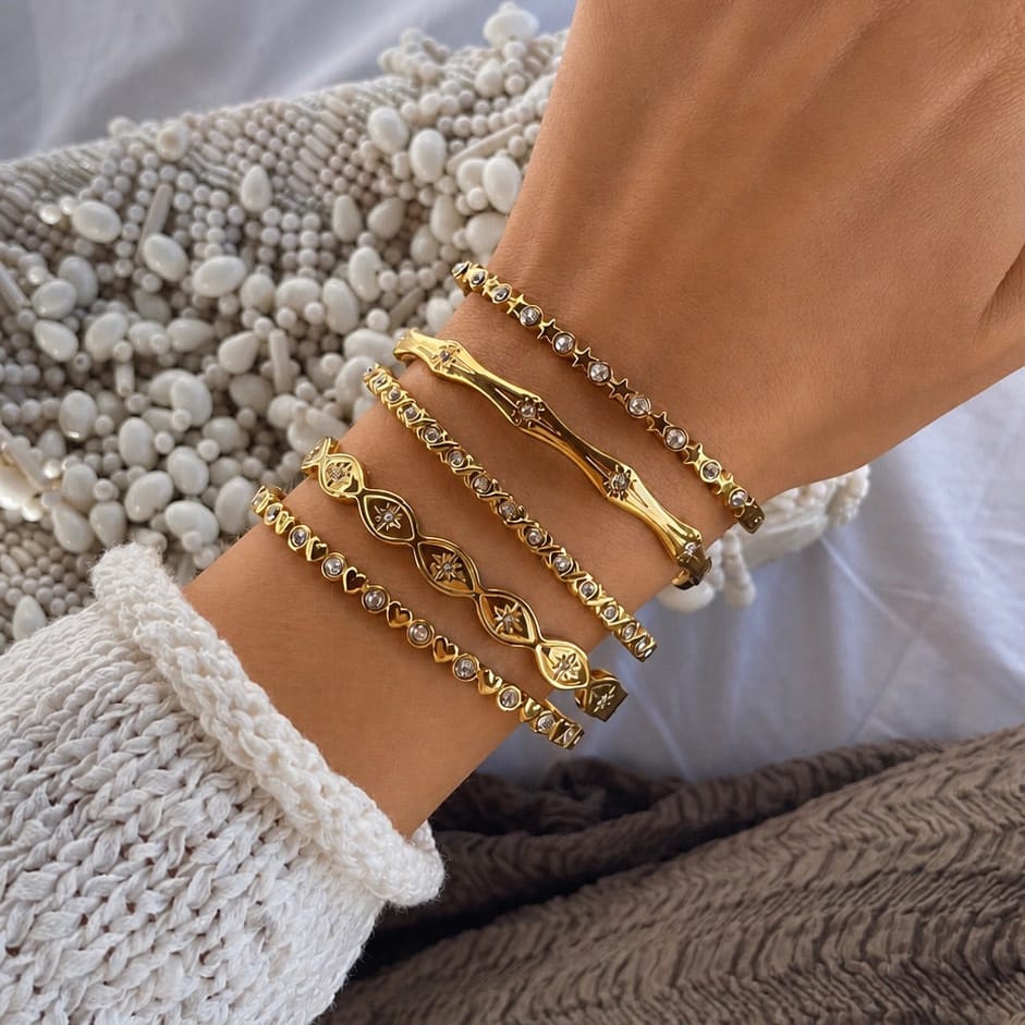 Bohomoon Stainless Steel Stardust Bracelet
