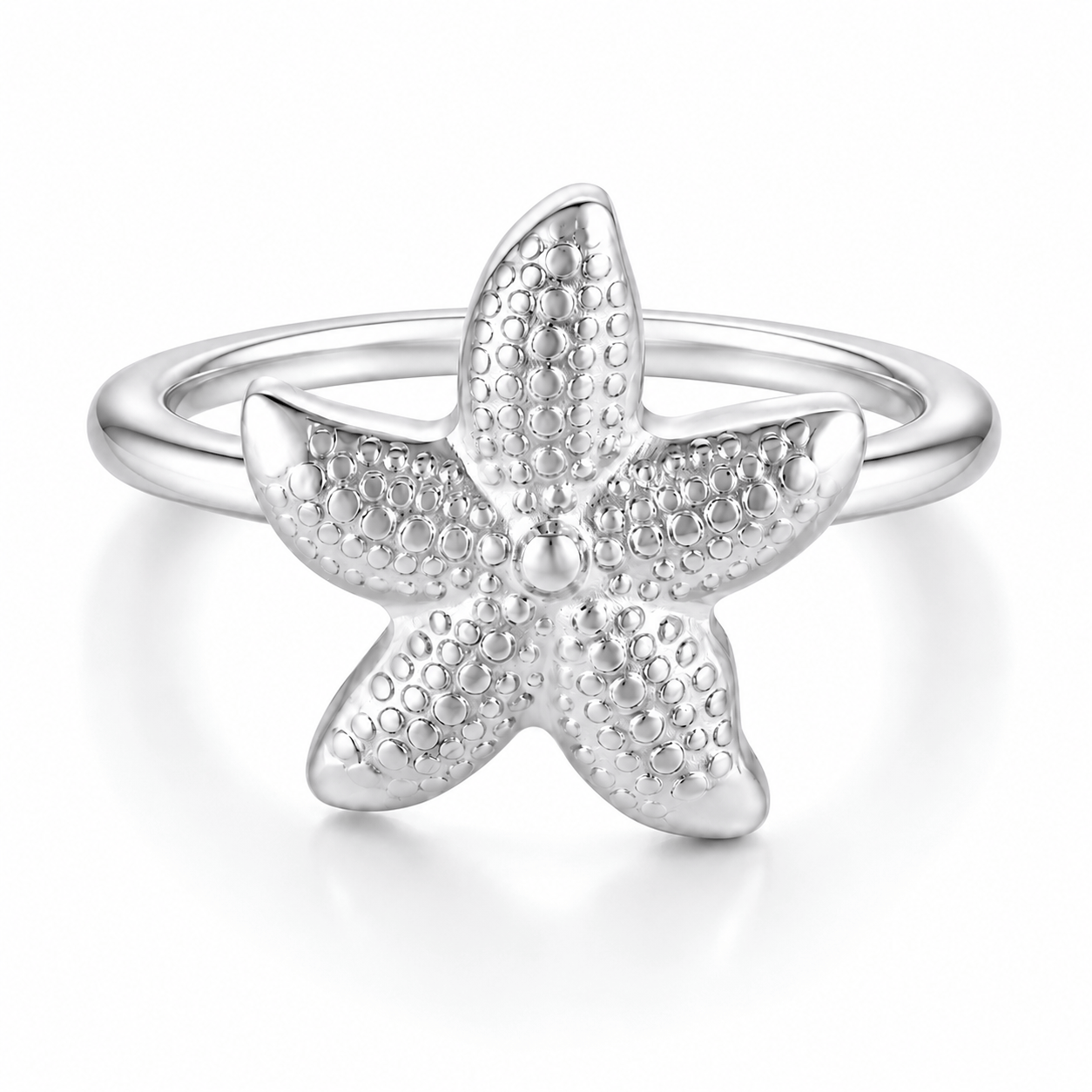 Bohomoon Stainless Steel Starfish Ring