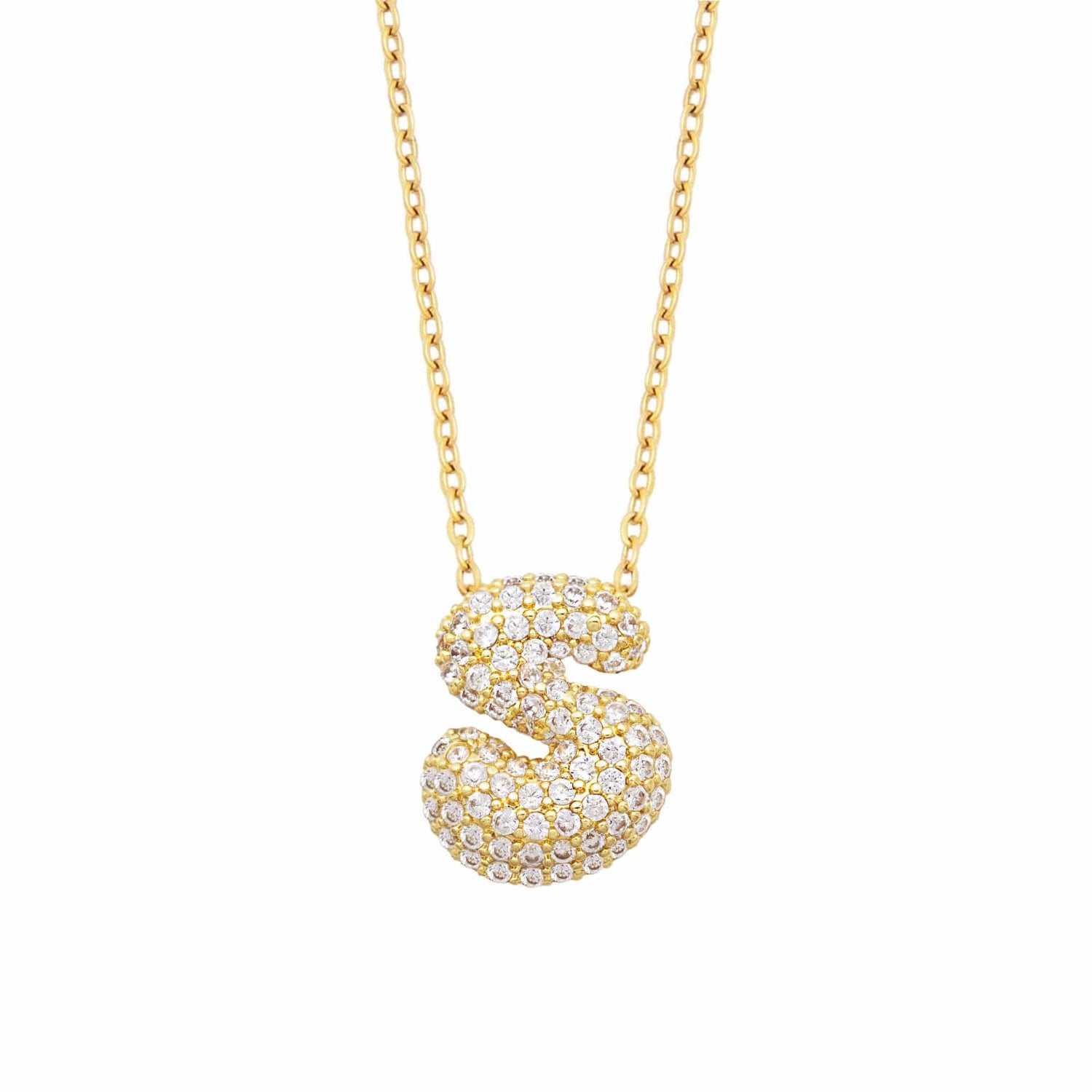 Bohomoon Stainless Steel Starry Night Initial Necklace
