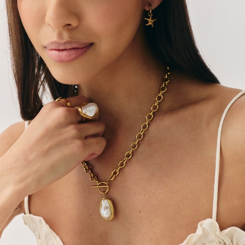 Bohomoon Stainless Steel Sunbeam Ring