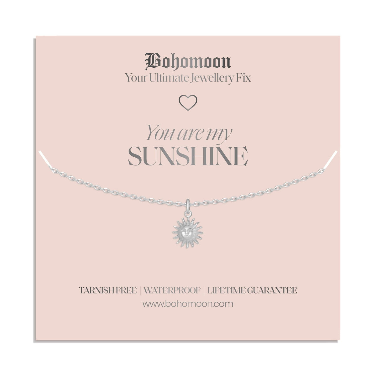 Bohomoon Stainless Steel Sunshine Necklace