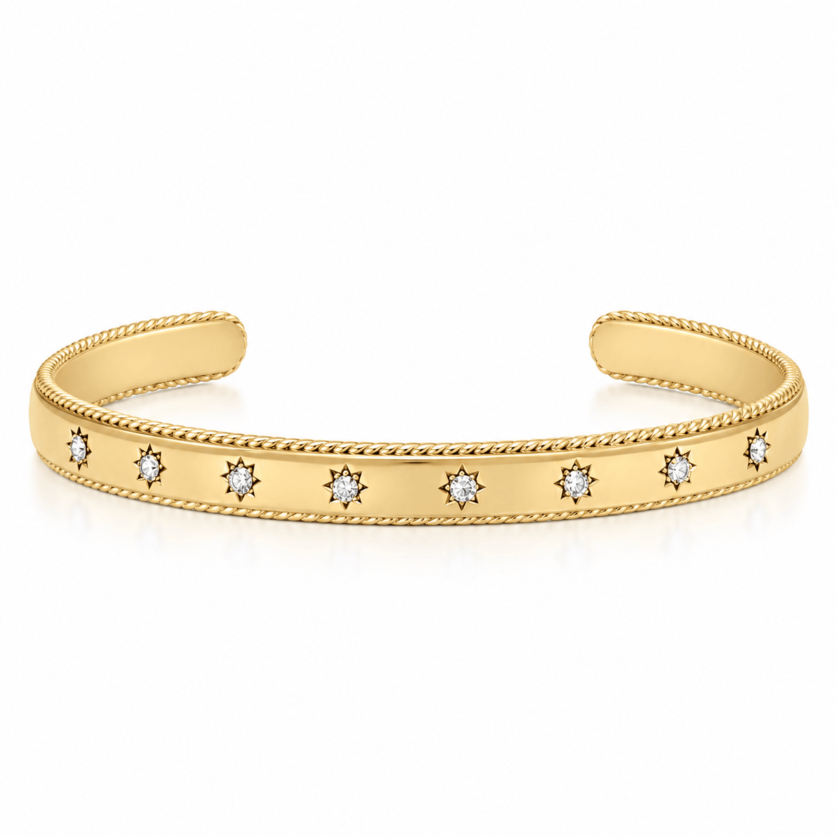 Bohomoon Stainless Steel Supernova Cuff Bracelet