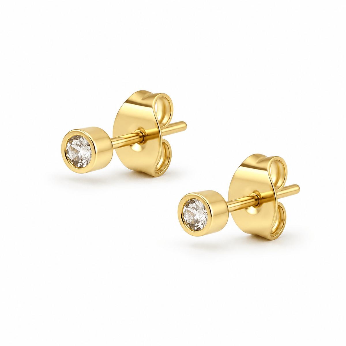 Bohomoon Stainless Steel Tink Stud Earrings