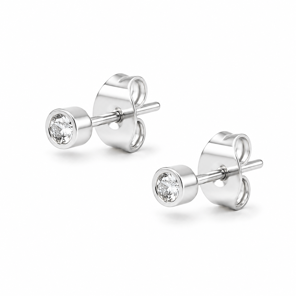 Bohomoon Stainless Steel Tink Stud Earrings