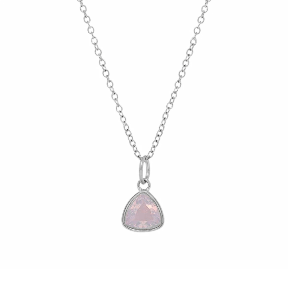 Bohomoon Stainless Steel Trio Birthstone Necklace