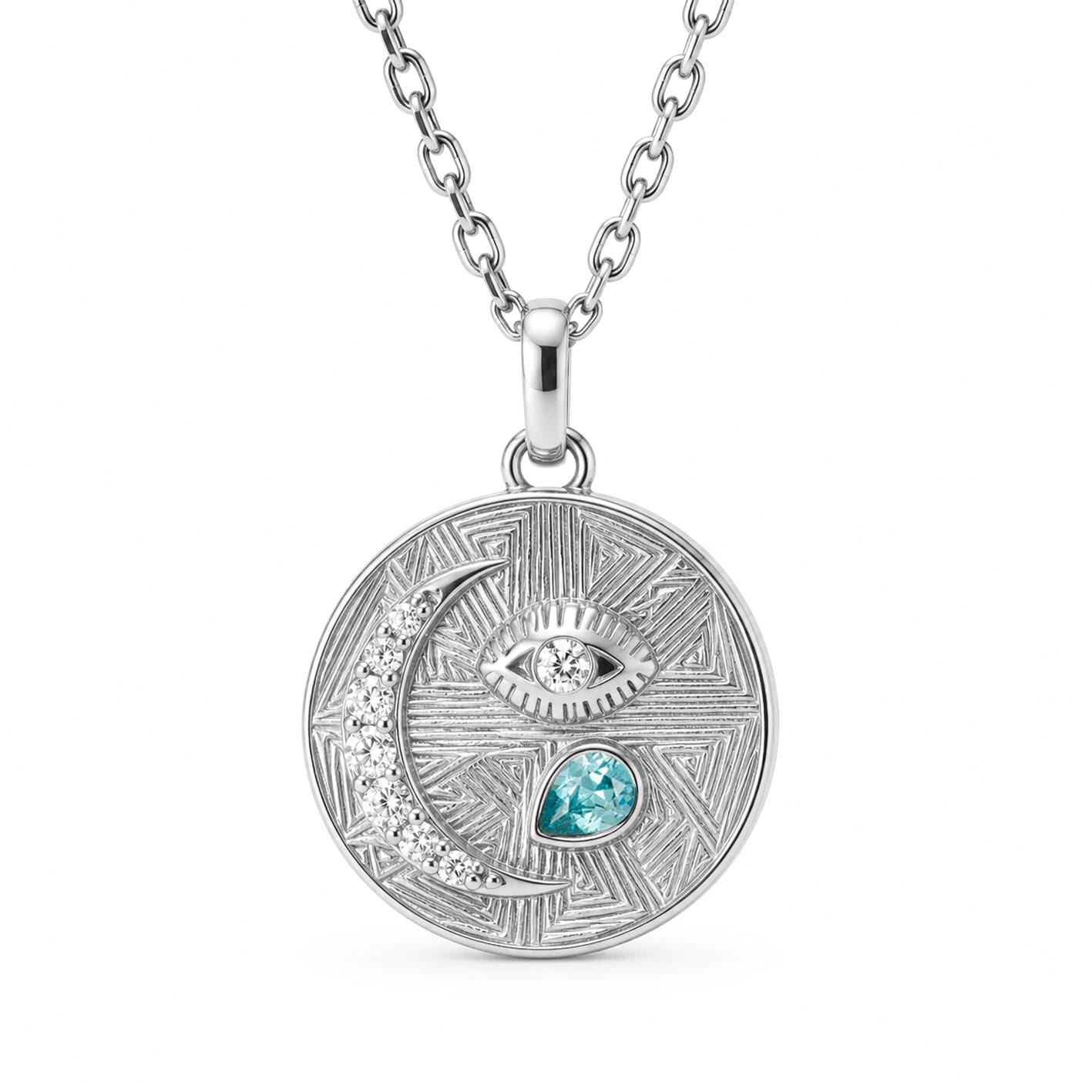 Bohomoon Stainless Steel Trixie Birthstone Necklace