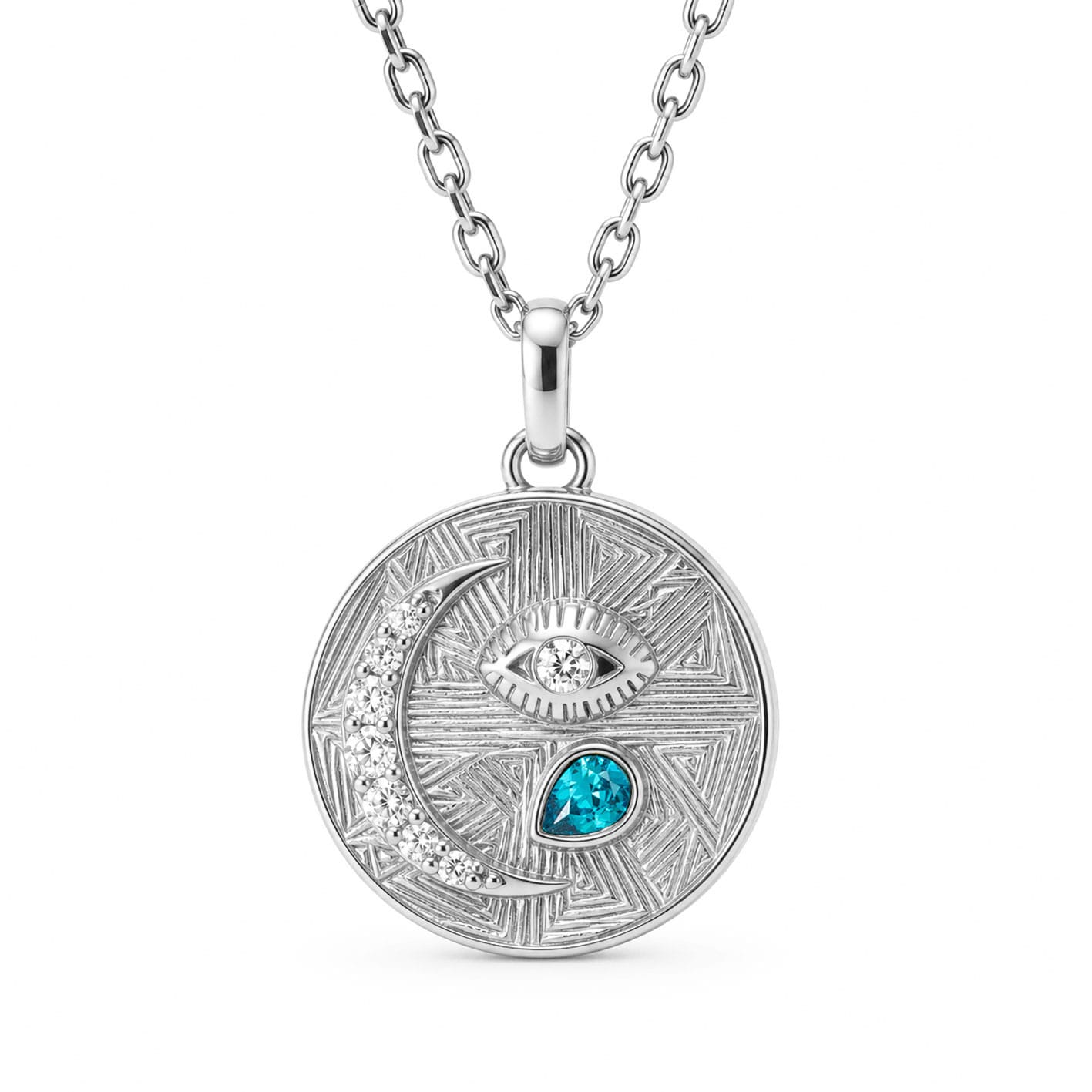 Bohomoon Stainless Steel Trixie Birthstone Necklace