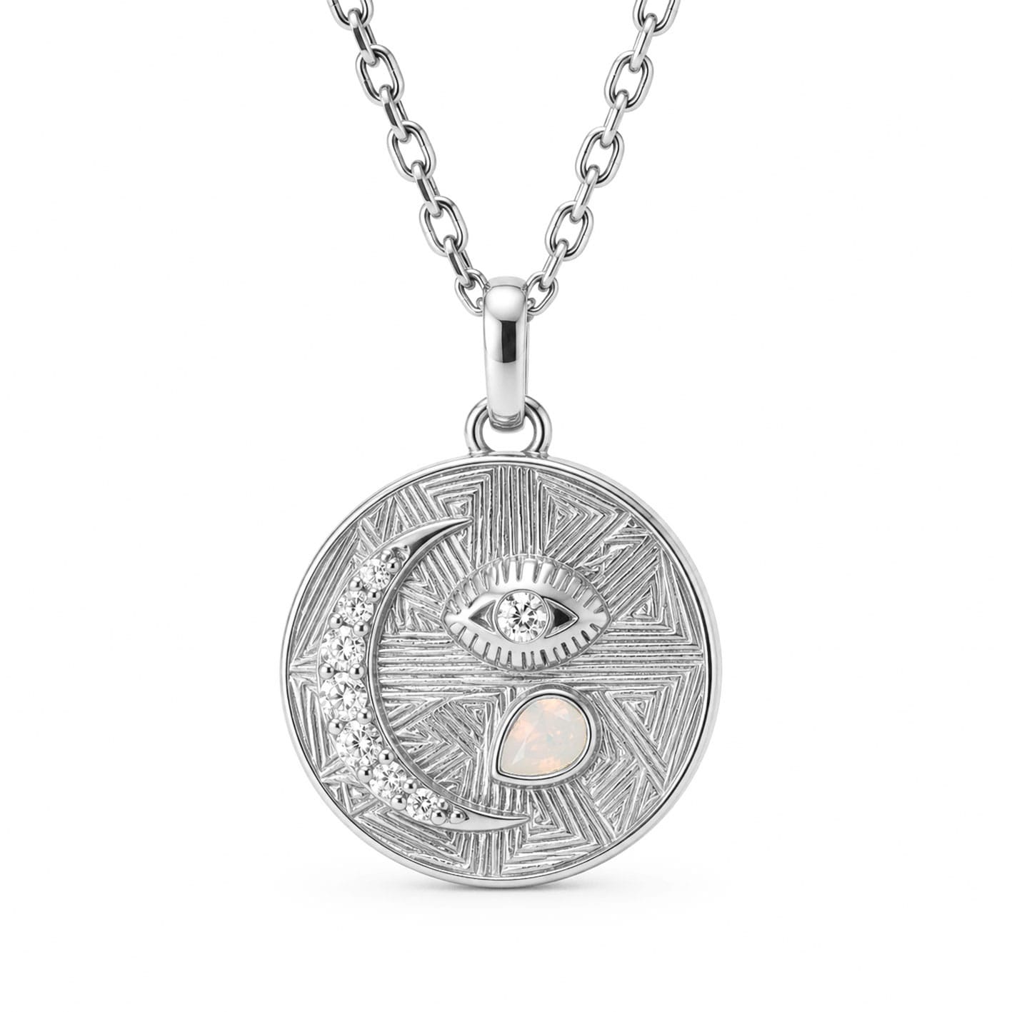 Bohomoon Stainless Steel Trixie Birthstone Necklace