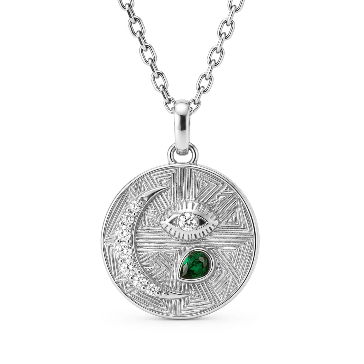 Bohomoon Stainless Steel Trixie Birthstone Necklace