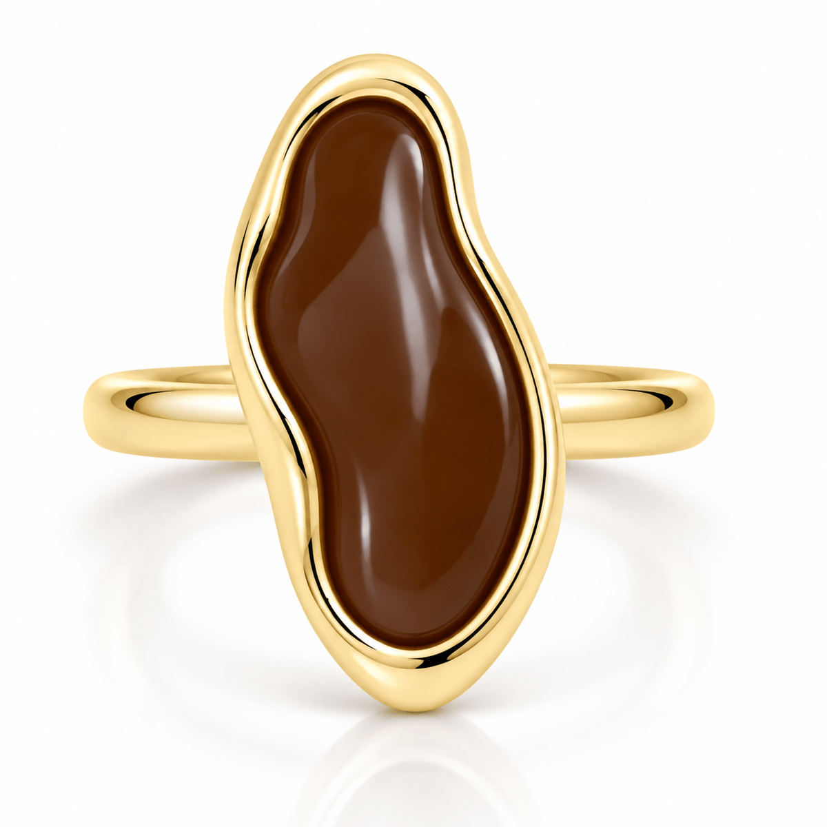 Bohomoon Stainless Steel Truffle Ring