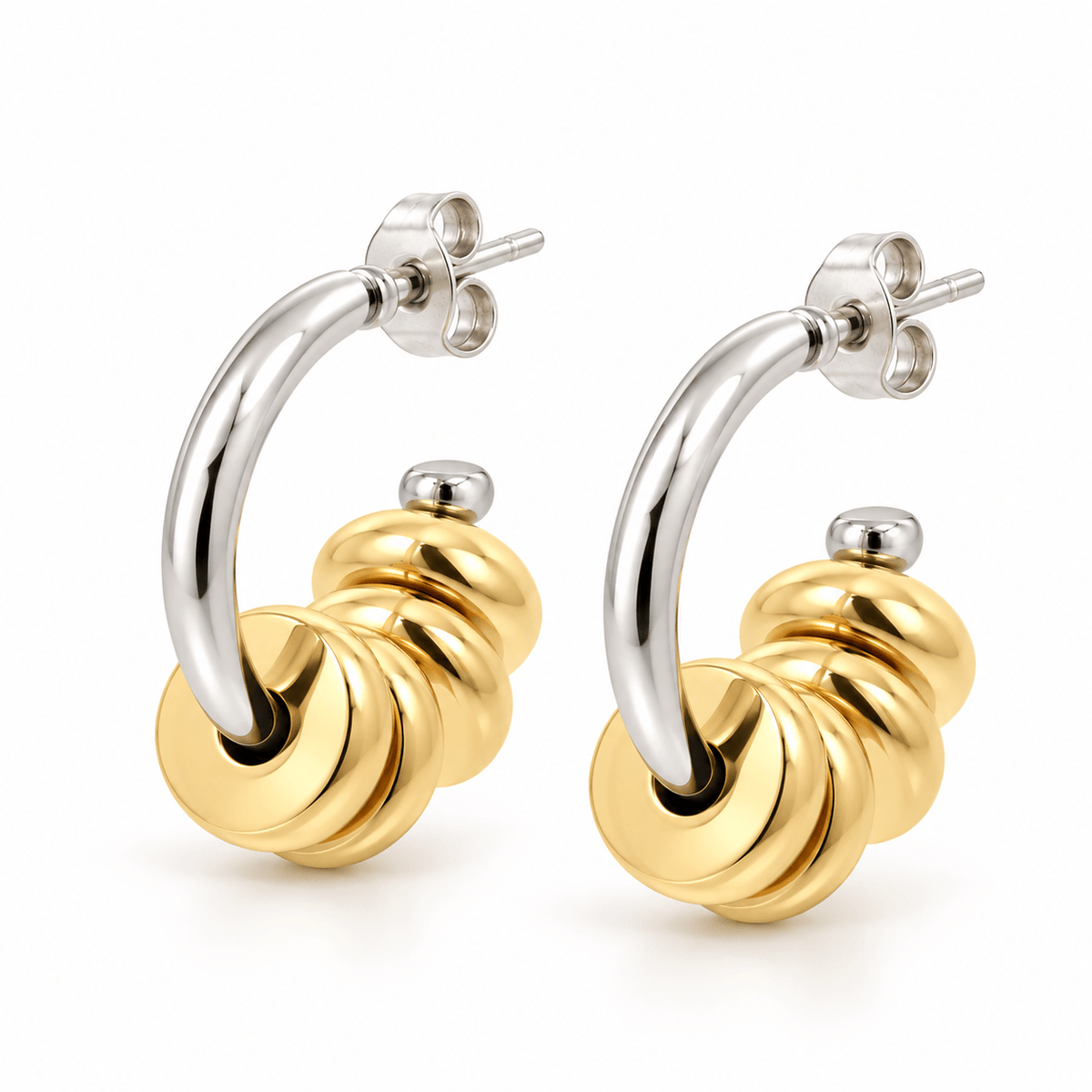 Bohomoon Stainless Steel Uma Stud Earrings