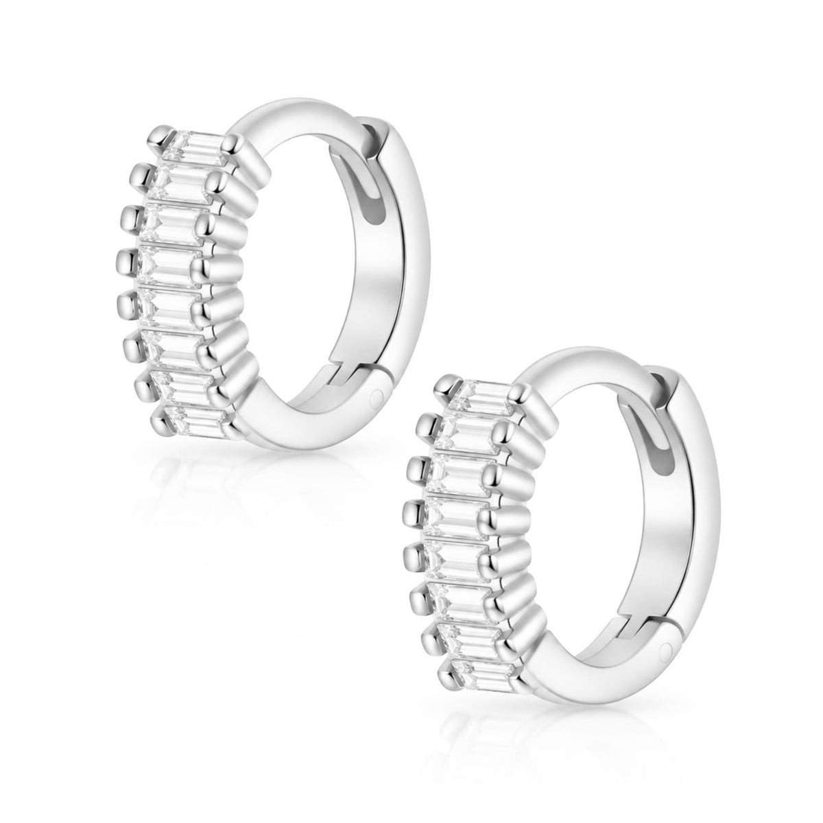 Bohomoon Stainless Steel Vice Hoop Earrings