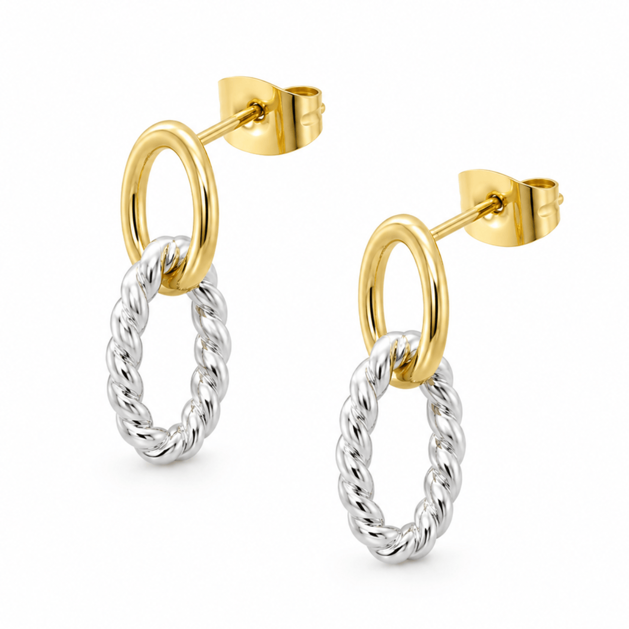 Bohomoon Stainless Steel Wilhelmina Stud Earrings