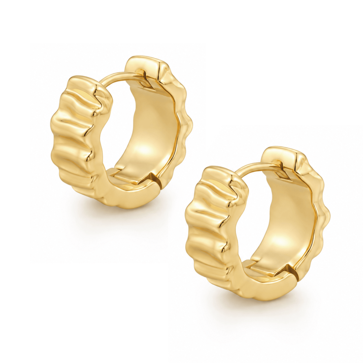 Bohomoon Stainless Steel Winnie Hoop Earrings
