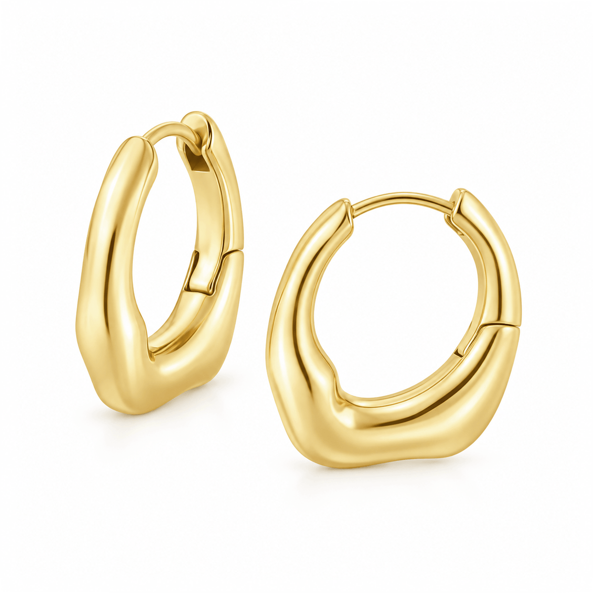 Bohomoon Stainless Steel Wonder Hoop Earrings