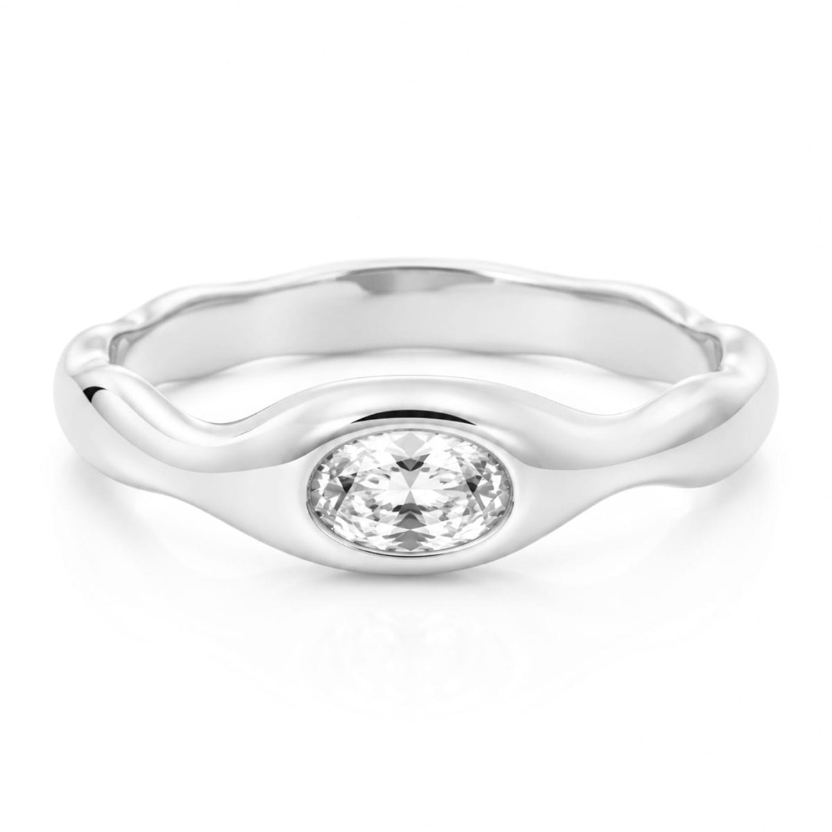 Bohomoon Stainless Steel Zen Ring