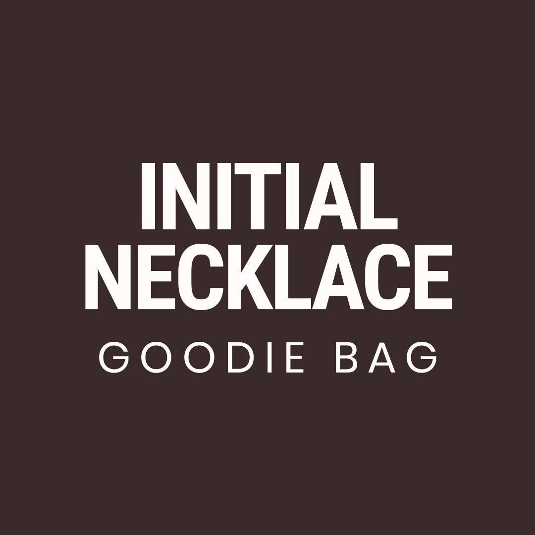 Initial Necklace Goodie Bag