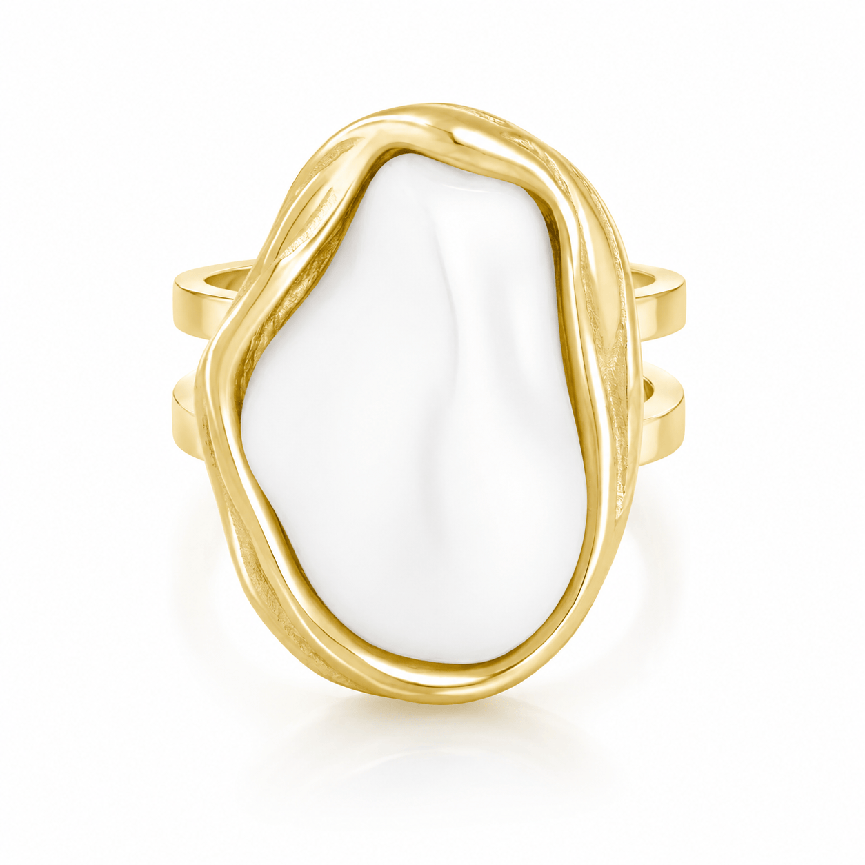 Laurel Pearl Ring