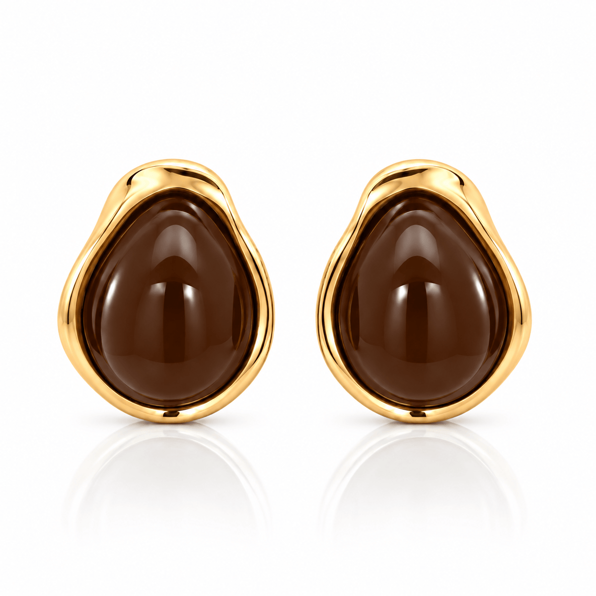 Bohomoon Stainless Steel Abyss Stud Earrings