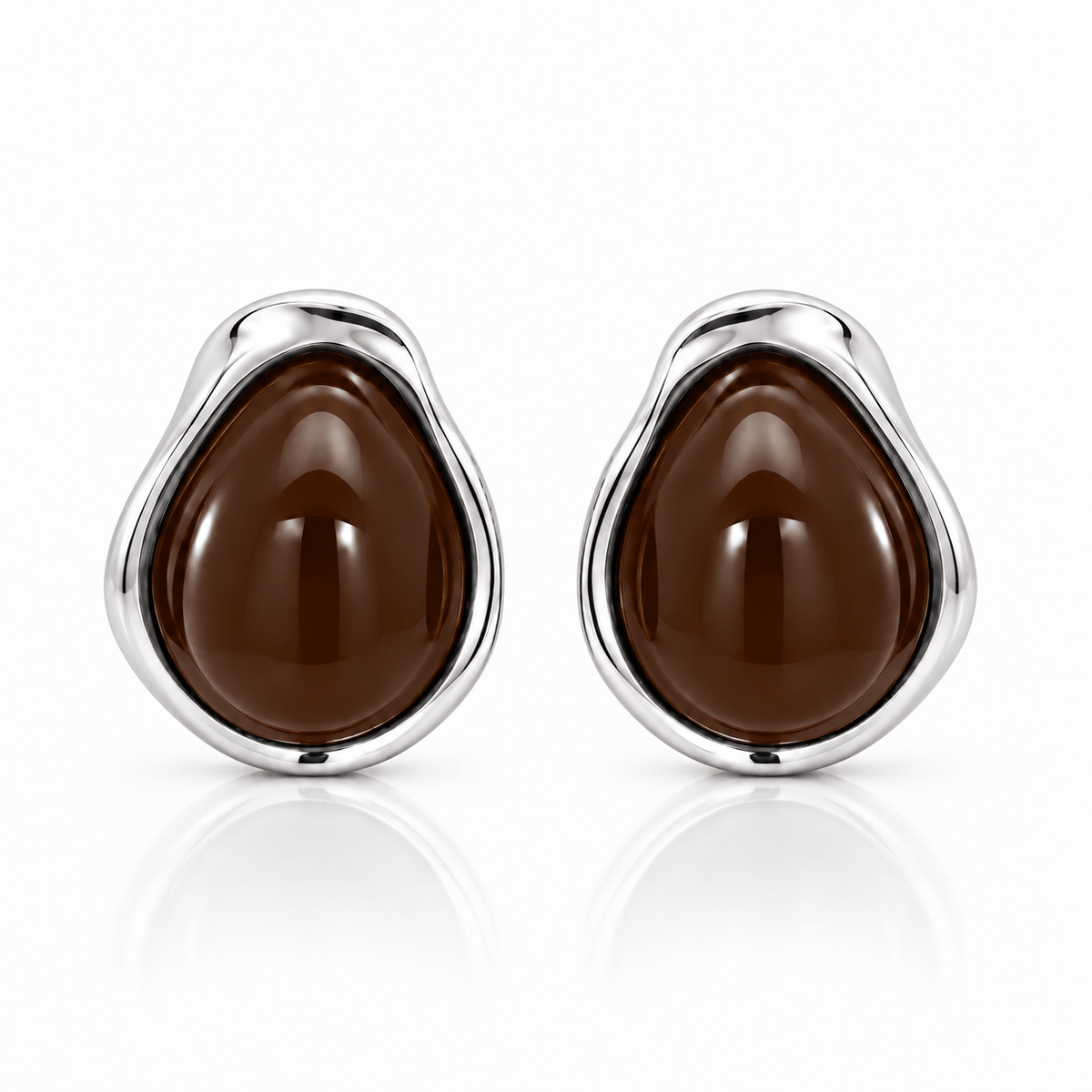 Bohomoon Stainless Steel Abyss Stud Earrings