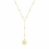 Bohomoon Stainless Steel Adley Lariat Necklace