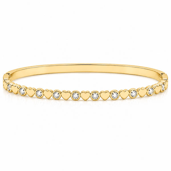 Bohomoon Stainless Steel Adoration Heart Bracelet
