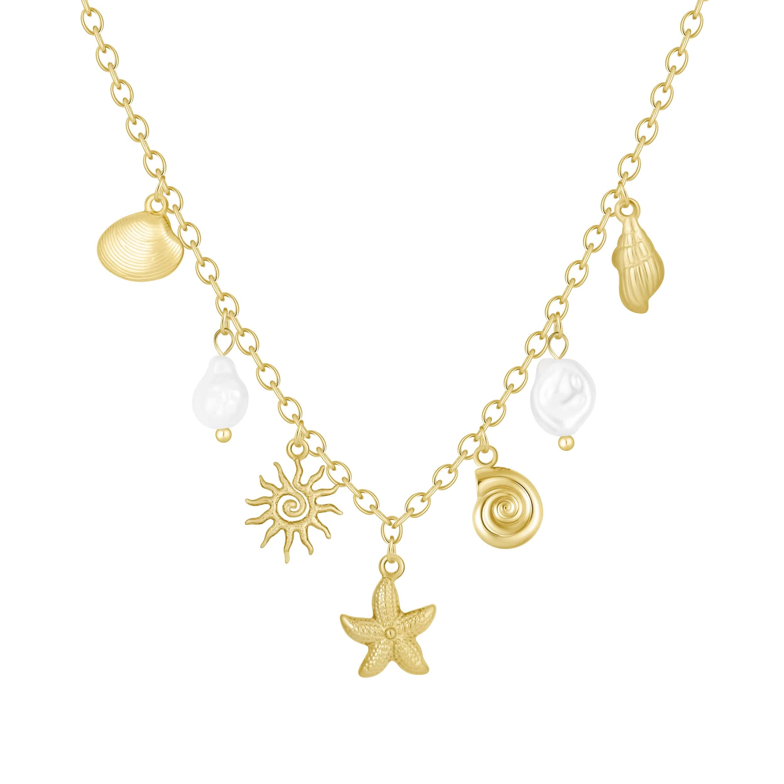 Bohomoon Stainless Steel Alicante Charm Necklace