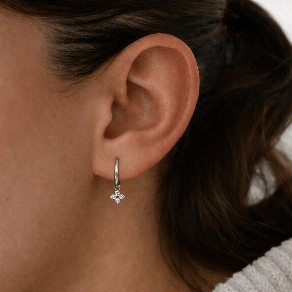 Bohomoon Stainless Steel Alix Hoop Earrings