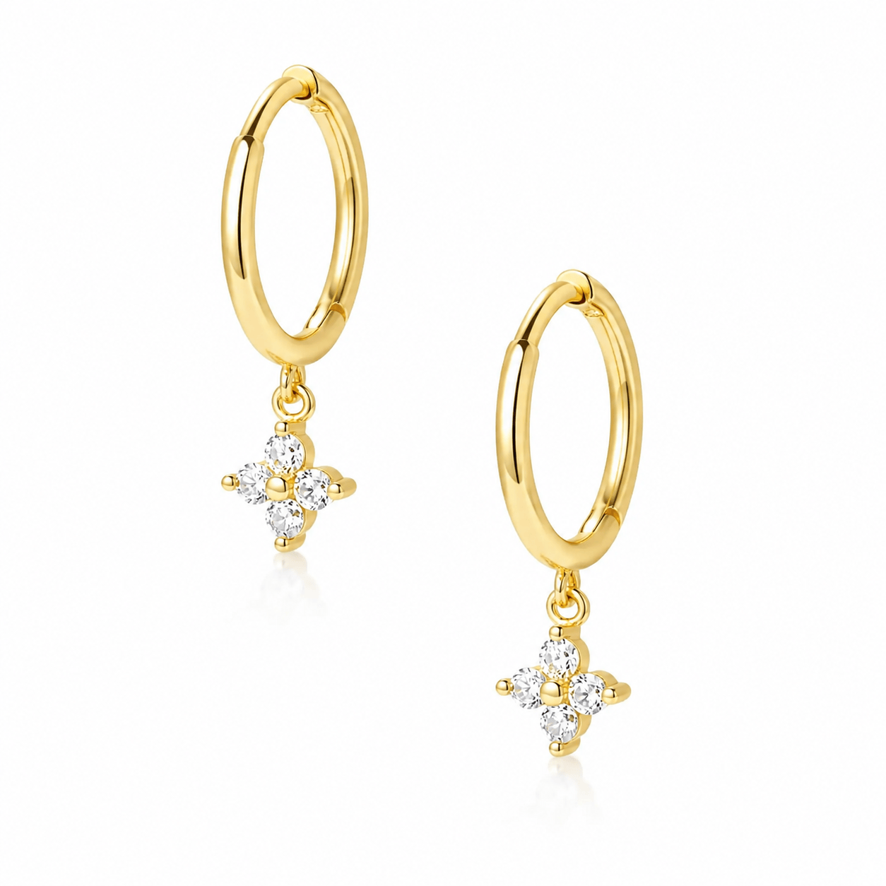 Bohomoon Stainless Steel Alix Hoop Earrings