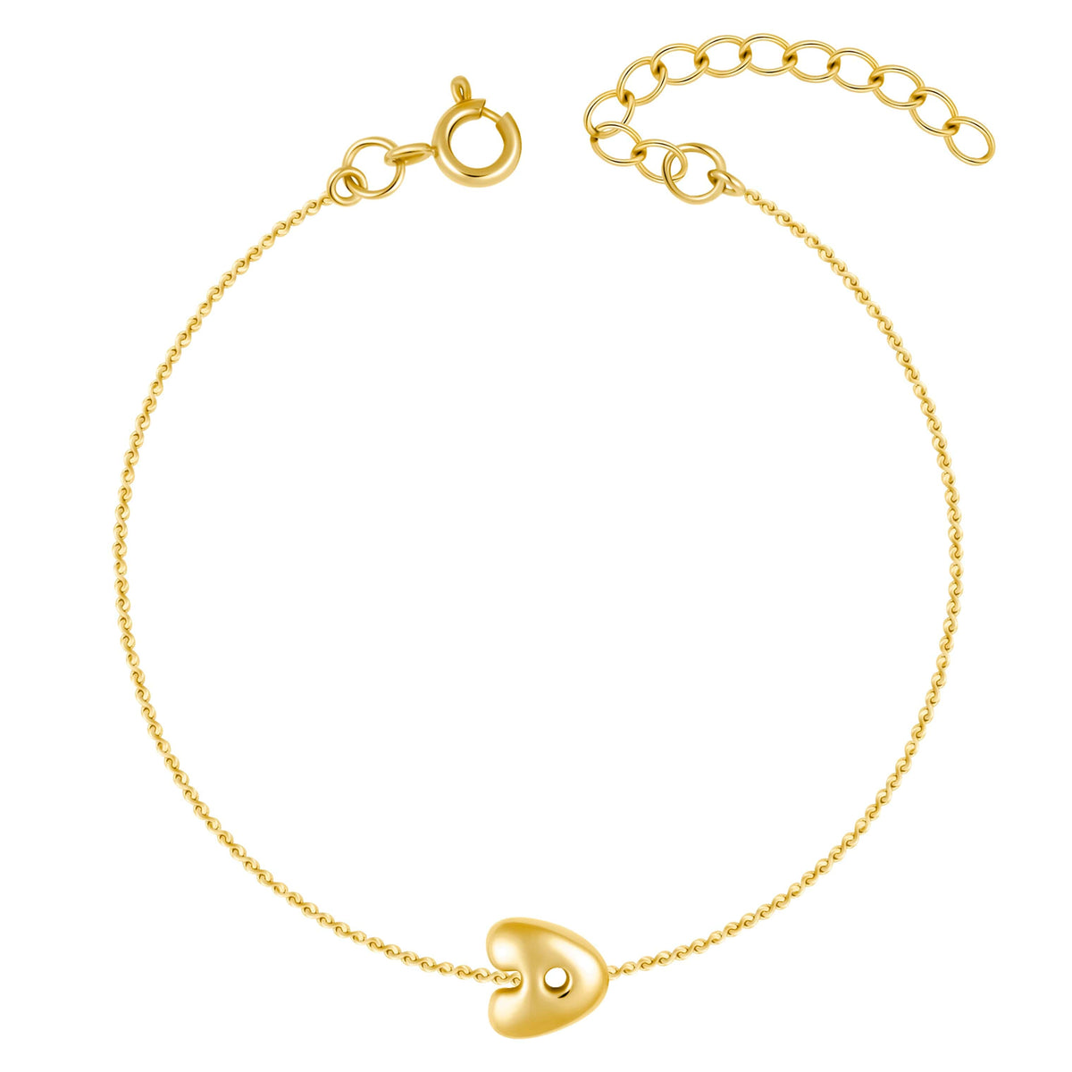 Bohomoon Stainless Steel All About Me Initial Bracelet