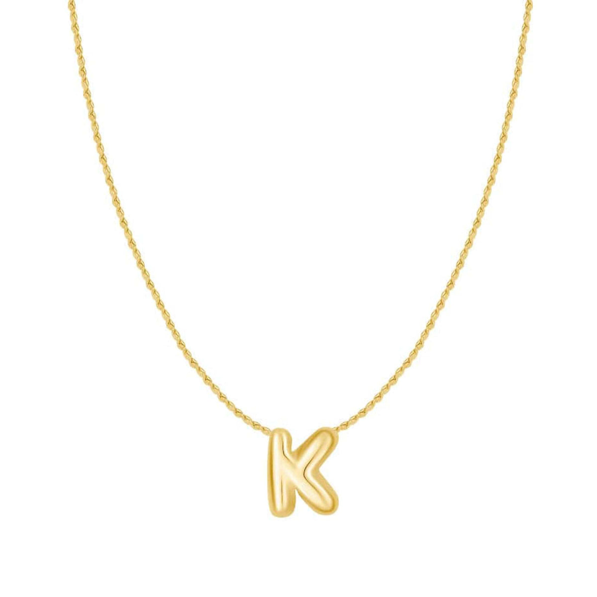 Bohomoon Stainless Steel All About Me Initial Necklace